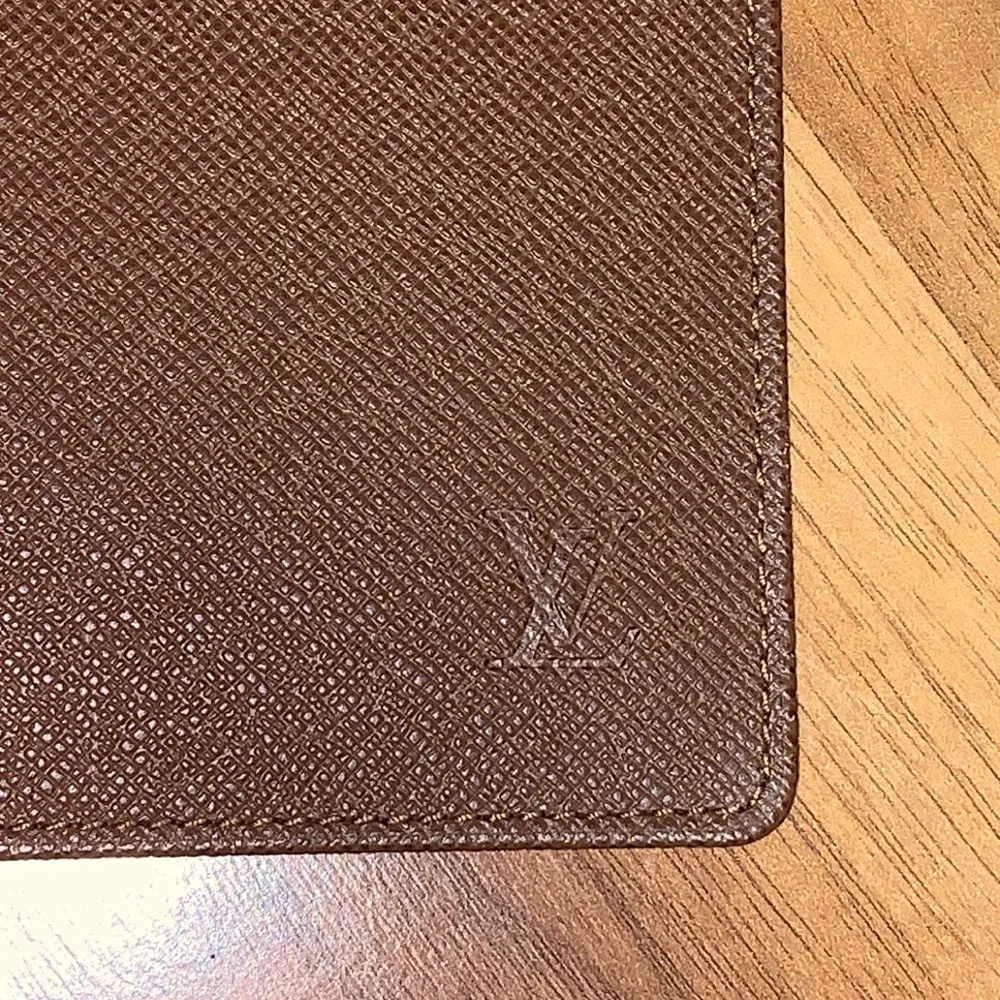 Authentic Louis Vuitton Taiga Leather ID / Card Holder